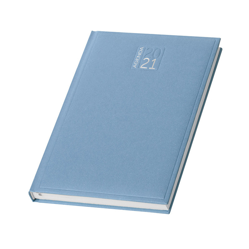 PB354 - Agenda giornaliera 324 pagine s/d/a F.to cm 15x21 ca (chiuso) Azzurro PB354AZ