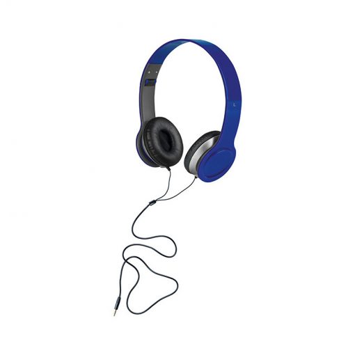 PF012 - Cuffie audio per dispositivi elettronici Blu Royal PF012RY