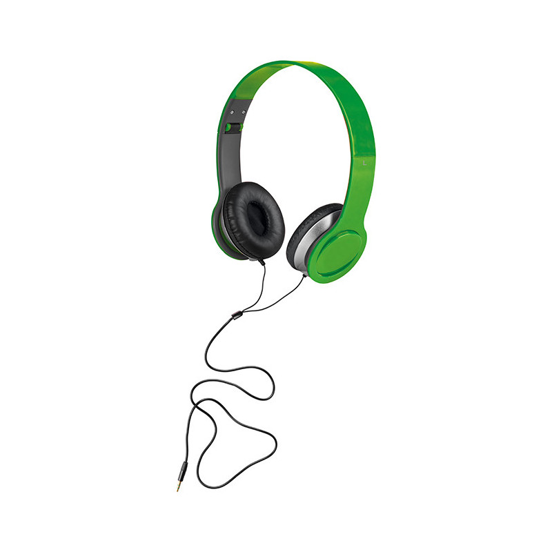PF012 - Cuffie audio per dispositivi elettronici Verde Lime PF012VL