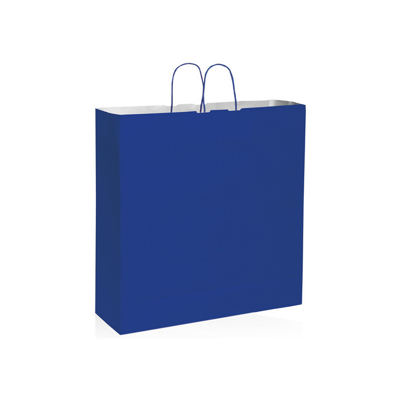 PG031 - Shopper con soffietto Blu PG031BL