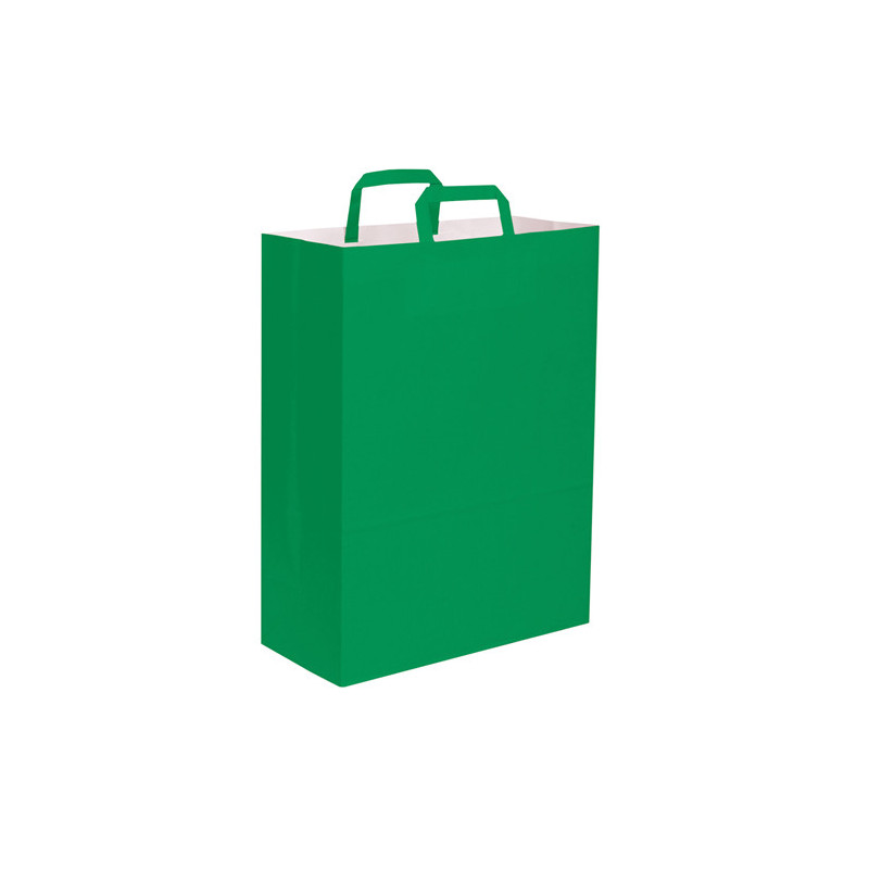 PG061 - Shopper con soffietto Verde PG061VE