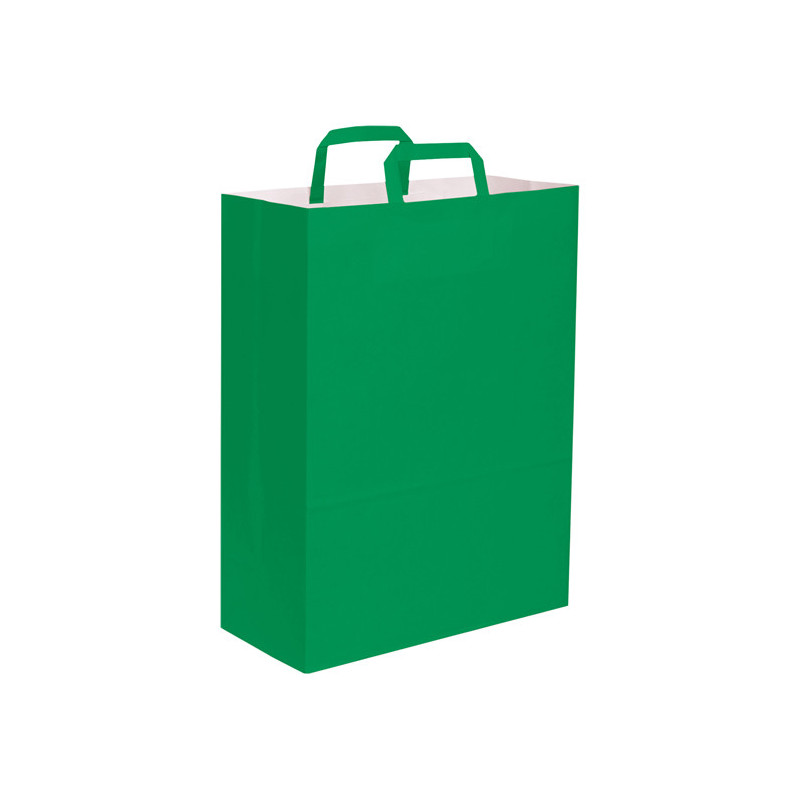 PG062 - Shopper con soffietto Verde PG062VE
